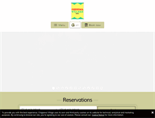 Tablet Screenshot of chippewavillageresort.com